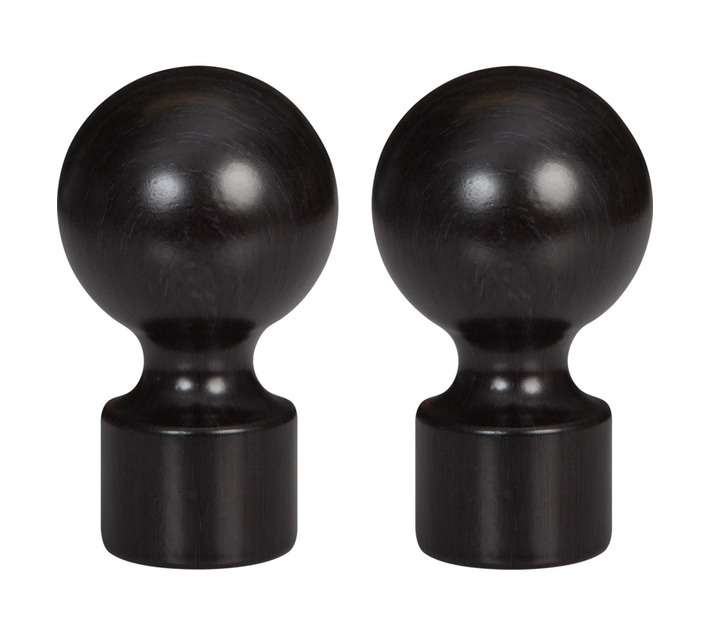Design House Finial Ball - Coffee Bean (34mm)