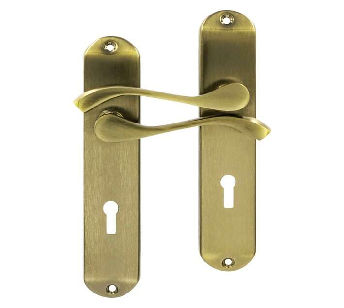 Dortello Brenta 3 Lever Brass Lock Set (152mm)