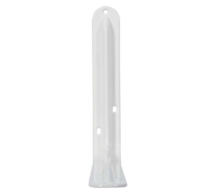 Vormann Pressed Steel Bracket - White (345mm x 230mm)
