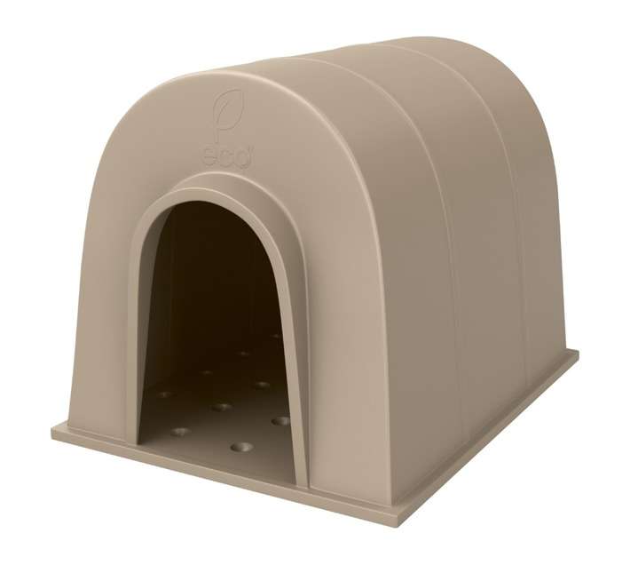 Eco Tanks Medium Dog Kennel - Beige