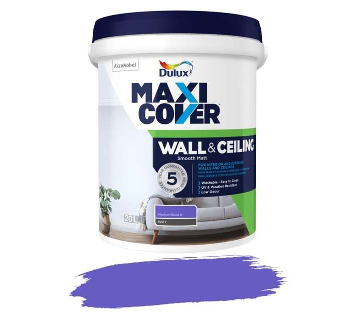 Dulux Maxicover Wall and Ceiling Medium Base 8 (20L)