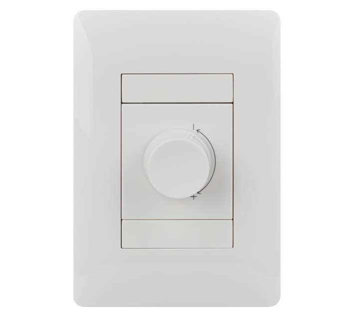 Ysalis Universal 1-Lever Dimmer Switch - White (350v)