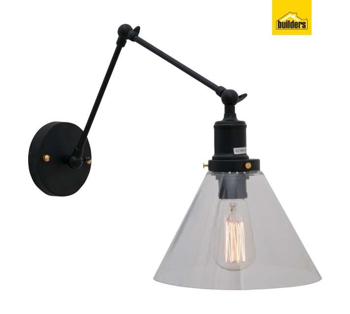 Eurolux Funnello Wall Light - Black