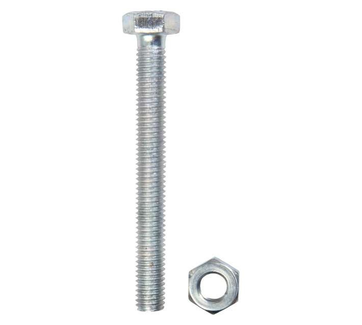 BP-SETN087-6 6 x Hex Bolts and Nuts Set (8 x 70mm)