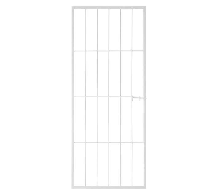 Security Gate Econo - White (770 x 2000mm)