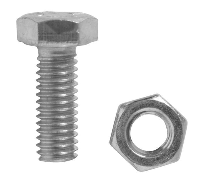 BP-SETN0616-20 20 x Hex Bolts and Nuts Set (6 x 16mm)