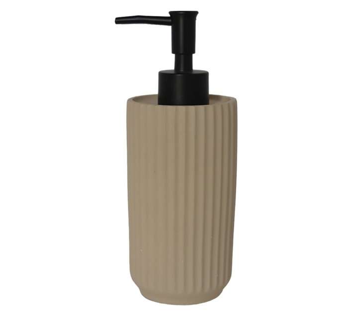 Lusso Soap Dispenser - Sandstone (83 x 70 x 190mm)