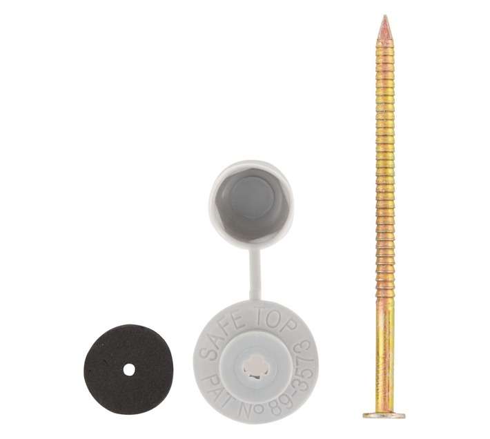 Safe Top STP75 20 x Fasteners - Grey (75mm)