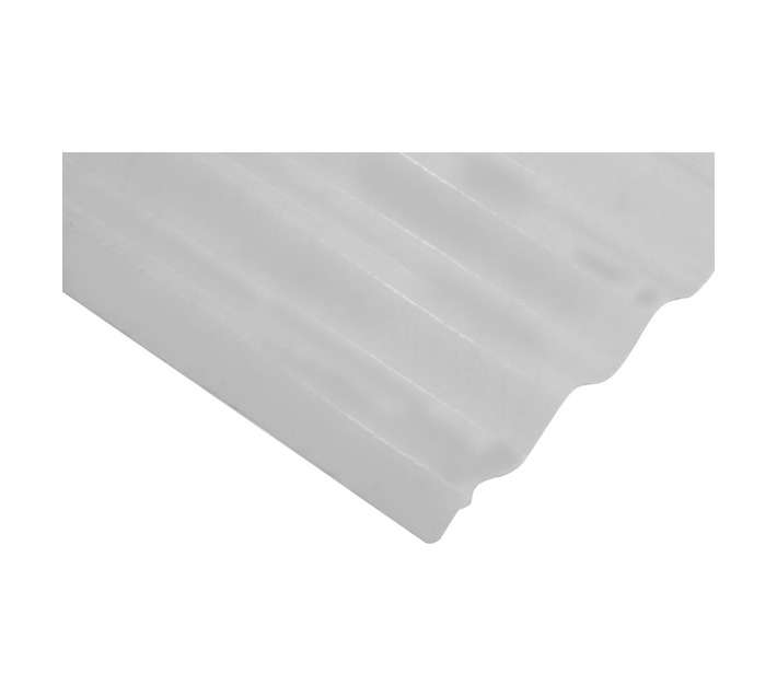 Fibreglass Corrugated Sheeting - Opal (2400mm)