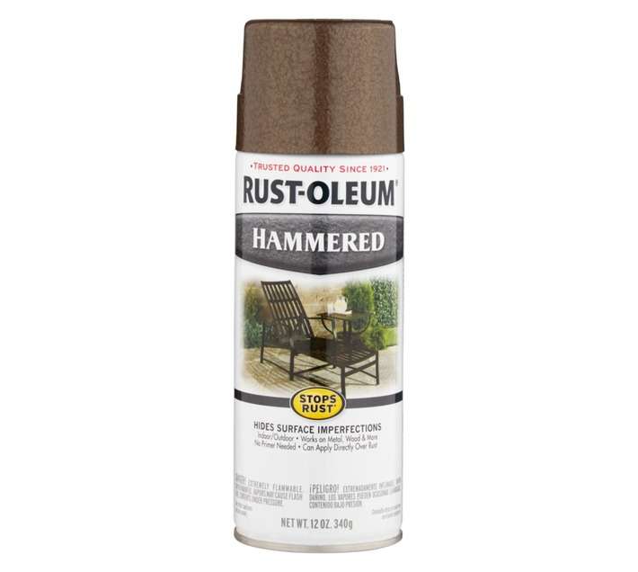 Rust-Oleum Spray Paint Stops Rust - Hammered Dark Bronze (340g)