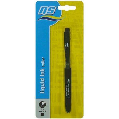 NS LIQUID INK ROLLER 0.5mm BLACK