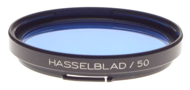 HASSELBLAD light balance filter 3.5 CB 12 -1,5 Blue camera lens filter box MINT