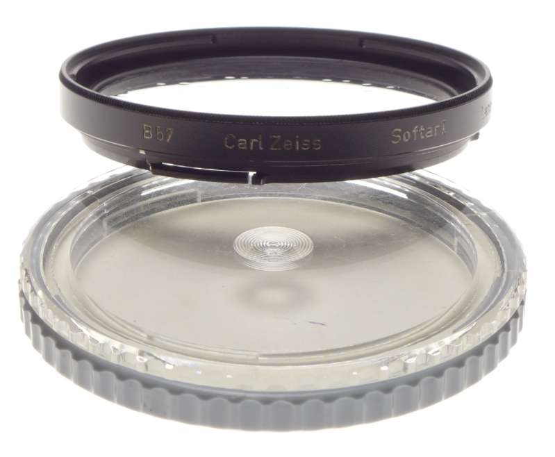 Softar I B57 bayonet mount Zeiss filter HASSELBLAD camera lens accesory cased
