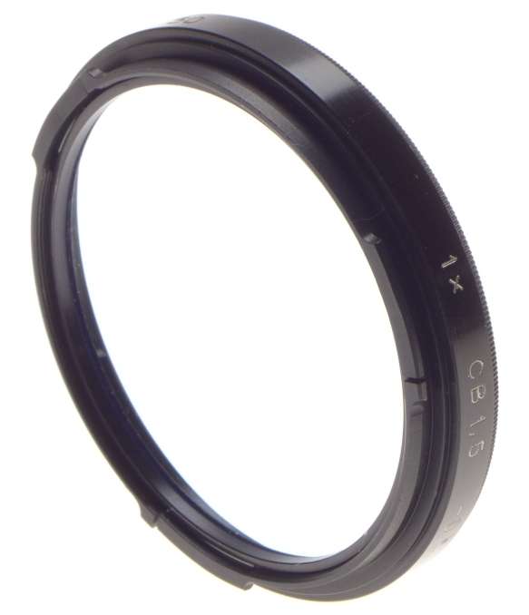 HASSELBLAD/50 1x CB 1,5 -0 Bay 50 camera lens filter accessory lightly used nice