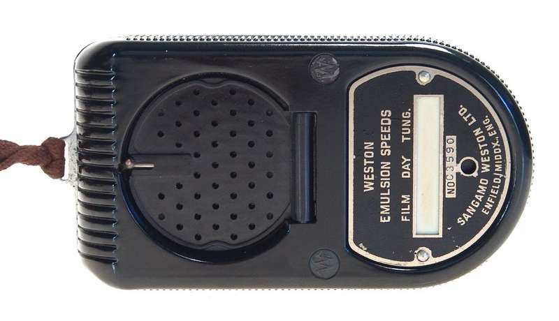 WESTON MASTER UNIVERSAL EXPOSURE METER CASED WORKING NR
