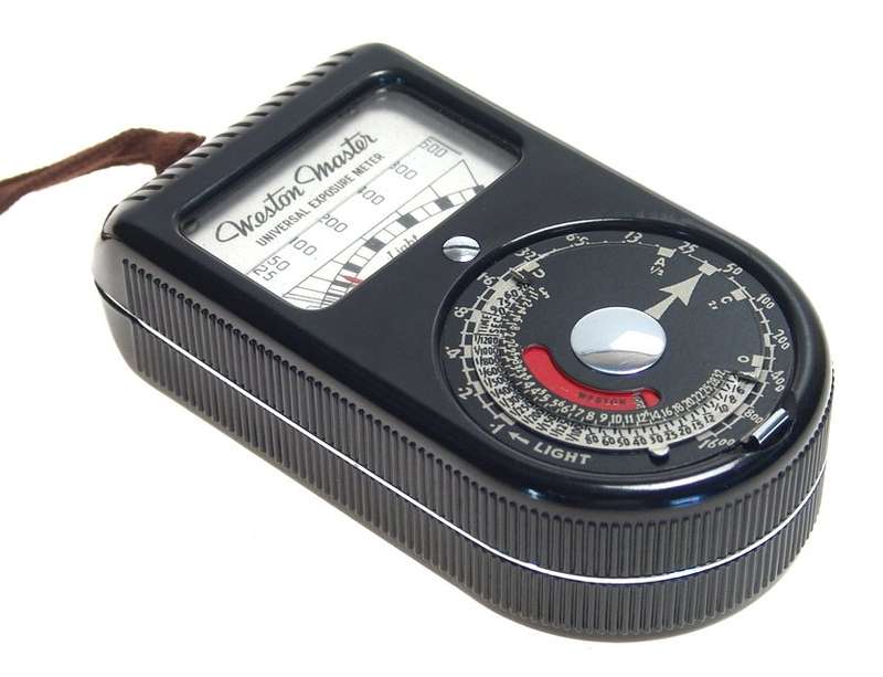 WESTON MASTER UNIVERSAL EXPOSURE METER CASED WORKING NR