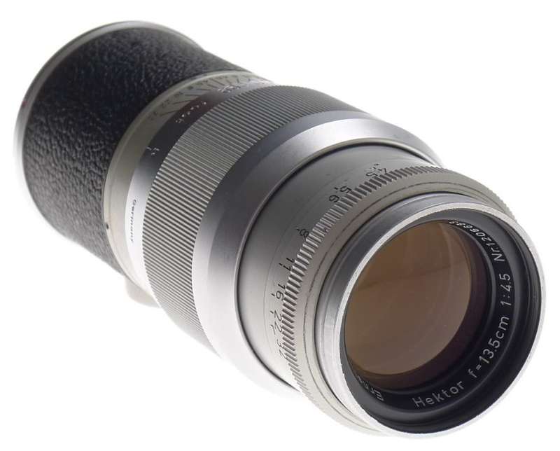 LEICA HEKTOR 1:4.5/13.5cm LEITZ f=135mm CAMERA CHROME LENS CAPS FITS M3 M7 M8 M9