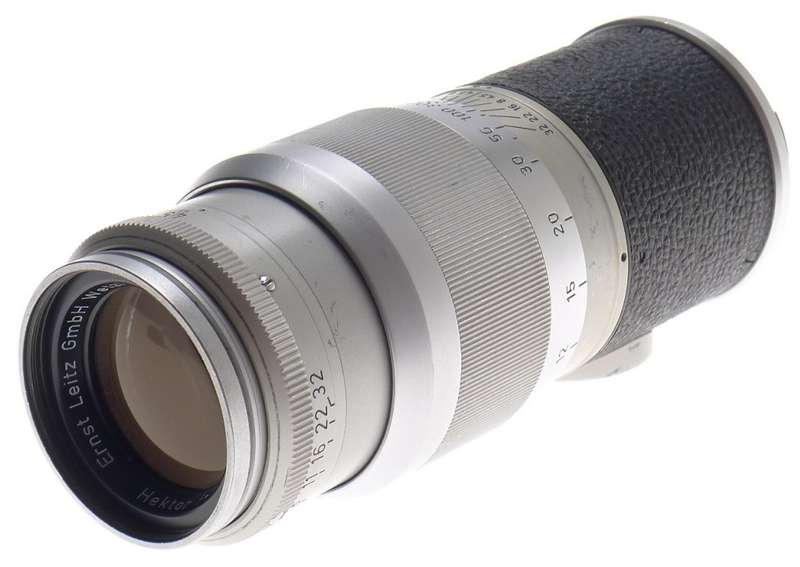 LEICA HEKTOR 1:4.5/13.5cm LEITZ f=135mm CAMERA CHROME LENS CAPS FITS M3 M7 M8 M9