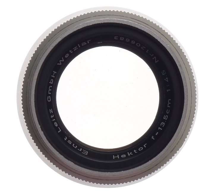 LEICA HEKTOR 1:4.5/13.5cm LEITZ f=135mm CAMERA CHROME LENS CAPS FITS M3 M7 M8 M9