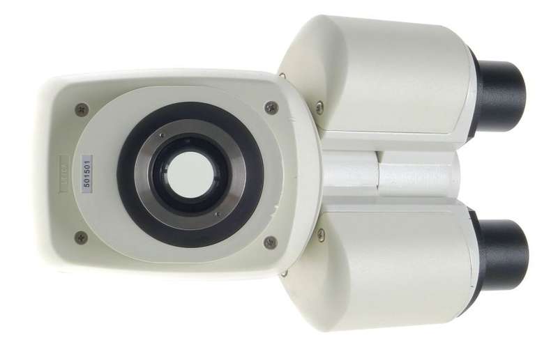 BINOCULAR HC ADJUSTABLE TUBE USED FITS LEICA DMLB LABORATORY DMLB MICROSCOPE