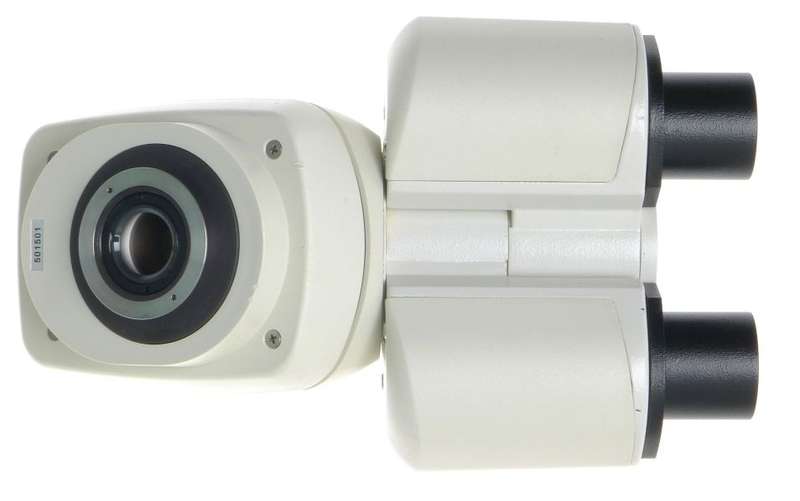 BINOCULAR HC ADJUSTABLE TUBE USED FITS LEICA DMLB LABORATORY DMLB MICROSCOPE