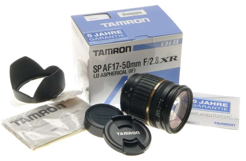 TAMRON SP AF 17-50mm F2.8/XR LD ASHPERICAL IF Di II NEW IN BOX CAMERA LENS KIT