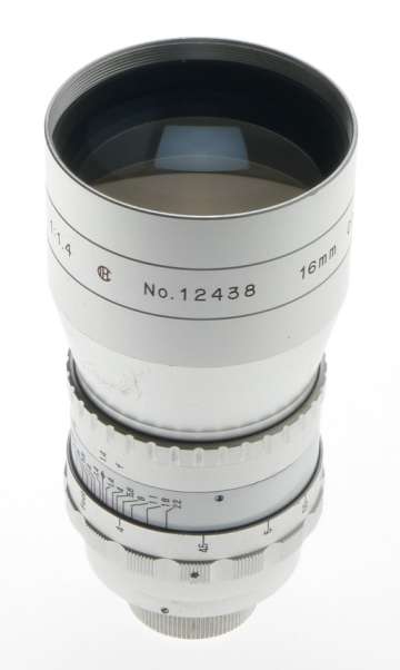 KINOTAR 75mm 1:1.4 PROFESSIONAL 16mm CINE LENS 1:1.4/75 MEGA RARE ICHIZUKA OPT.