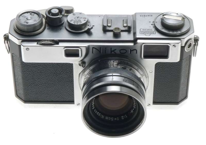 HALF CASE S2 NIKON RANGFINDER 35mm FILM CAMERA NIPPON KOGAKU NIKKOR H.C F2 f=5cm