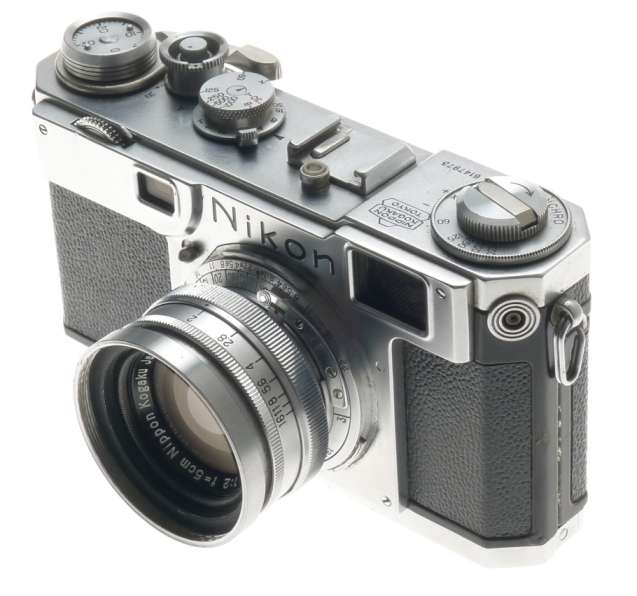 HALF CASE S2 NIKON RANGFINDER 35mm FILM CAMERA NIPPON KOGAKU NIKKOR H.C F2 f=5cm