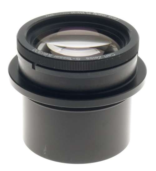 CARL ZEISS S-TESSAR 5.6/300mm LARGE COATED LENS f=300mm FOCUSSING MOUNT HELICOIL