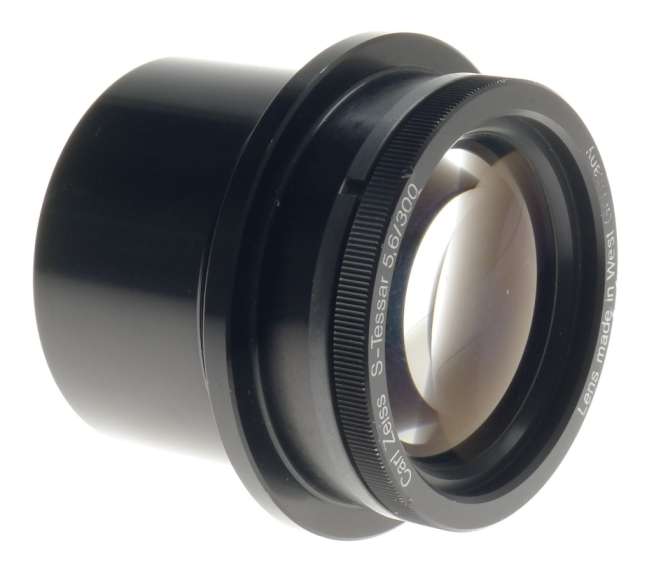CARL ZEISS S-TESSAR 5.6/300mm LARGE COATED LENS f=300mm FOCUSSING MOUNT HELICOIL