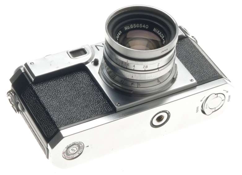 HALF CASE S2 NIKON RANGFINDER 35mm FILM CAMERA NIPPON KOGAKU NIKKOR H.C F2 f=5cm