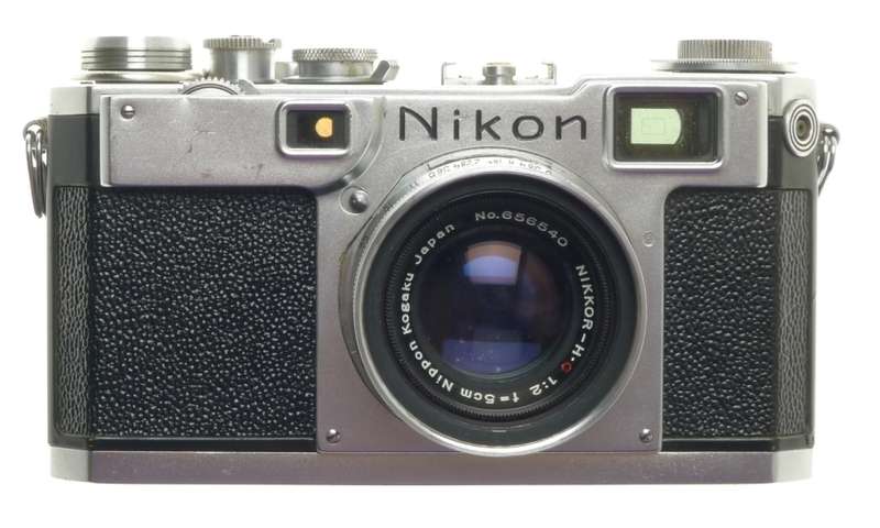 HALF CASE S2 NIKON RANGFINDER 35mm FILM CAMERA NIPPON KOGAKU NIKKOR H.C F2 f=5cm