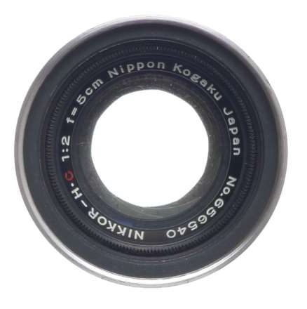 HALF CASE S2 NIKON RANGFINDER 35mm FILM CAMERA NIPPON KOGAKU NIKKOR H.C F2 f=5cm