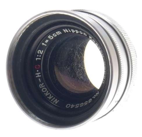 HALF CASE S2 NIKON RANGFINDER 35mm FILM CAMERA NIPPON KOGAKU NIKKOR H.C F2 f=5cm