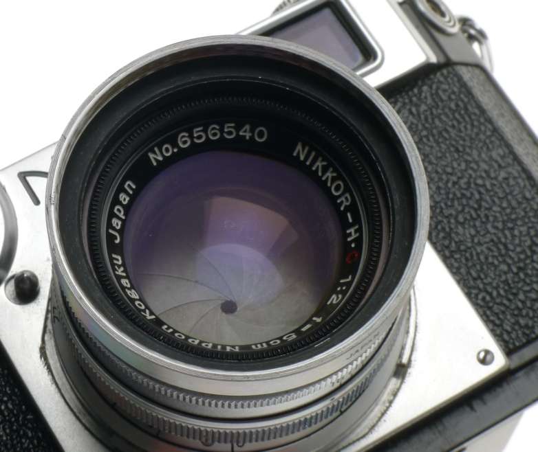 HALF CASE S2 NIKON RANGFINDER 35mm FILM CAMERA NIPPON KOGAKU NIKKOR H.C F2 f=5cm