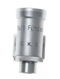 C.K.S. TELE FINDER HOT SHOE RANGEFINDER CAMERA ACCESSORY 135mm MINOLTA ROKKOR