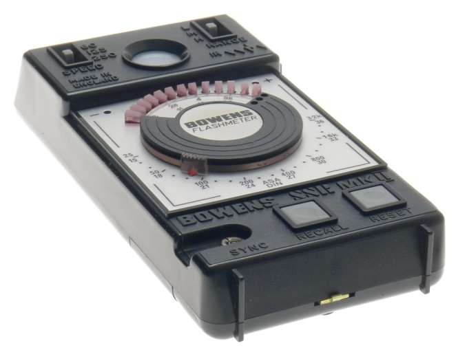 BOWENS SSR MKII FLASH METER INC CASE EXCELLENT CONDITION HARDLY USED IF AT ALL