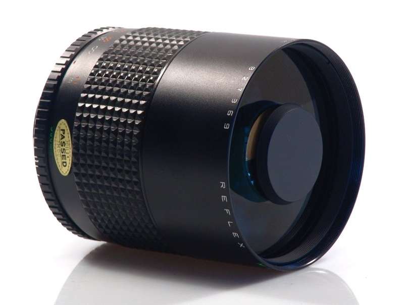 MAKINON REFLEX MIRROR LENS 1:8 f=500mm MACRO CASED EXCE