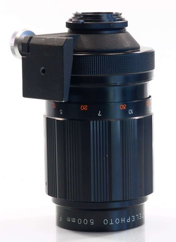 SIGMA MIRROR LENS 1:8 f=500mm TELEPHOTO CASE CAP CLEAN