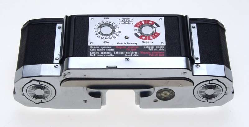 ZEISS IKON CONTAREX SPECIAL SUPER ELECTRONIC 35mm SLR FILM CAMERA CHROME BACK NR