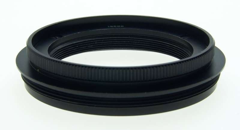 LEICA UOOZK 16598 BLACK CAMERA LENS ADAPTER RING FOR 90mm SUMMICRON VISOFLEX NR
