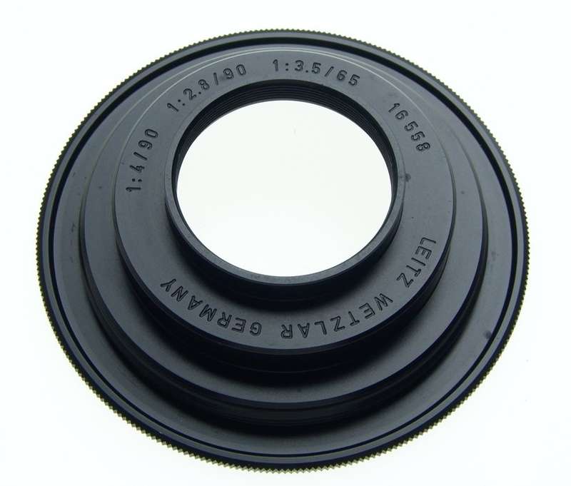 LEICA FOCUSSING BELLOWS HAMMERTONE GREY FINISH LEITZ 16558 ADAPTER VISOFLEX EXEL