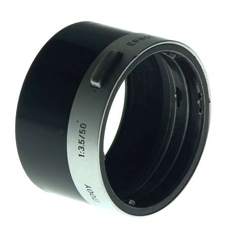 LEICA CHROME 3.5/50mm BLACK CAMERA LENS HOOD SHADE ITOOY NICE 2.8/50mm SNAP ON