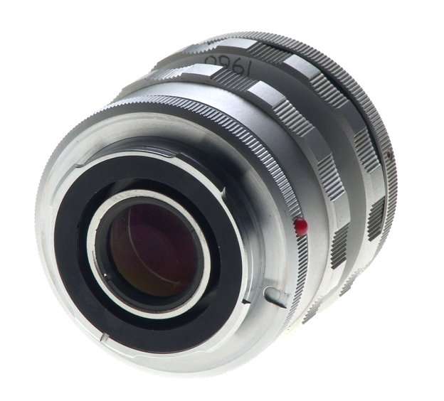 CANADA LEITZ ELMAR 1:3.5/65mm CHROME VISOFLEX LENS f=65mm WITH 16464 K MOUNT NR