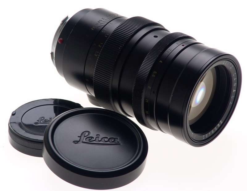 SUMMICRON 2/90mm BLACK M MOUNT LEICA CAMERA LENS f=90mm CLEAN CONDITION FITS M9