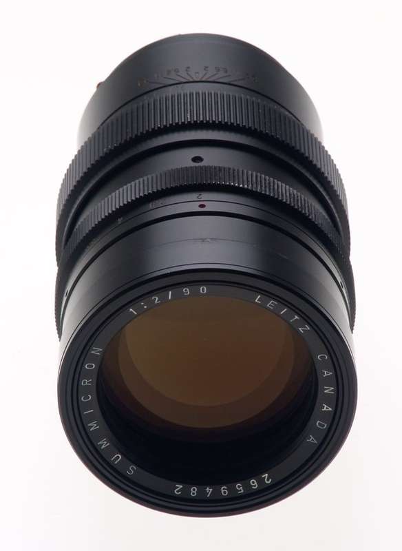 SUMMICRON 2/90mm BLACK M MOUNT LEICA CAMERA LENS f=90mm CLEAN CONDITION FITS M9