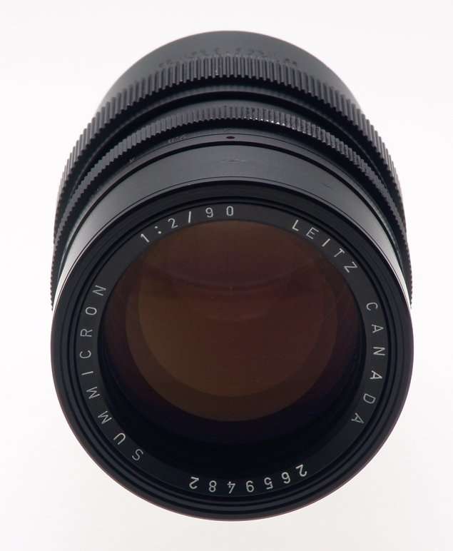 SUMMICRON 2/90mm BLACK M MOUNT LEICA CAMERA LENS f=90mm CLEAN CONDITION FITS M9