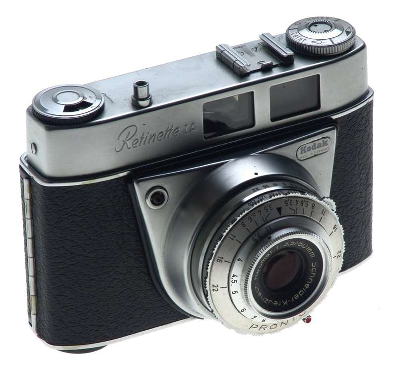 KODAK RETINETTE 1A VINTAGE CAMERA REOMAR 1:3.5/50mm LENS MANUAL CASE EXCELLENT