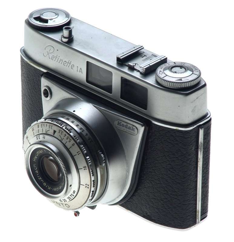 KODAK RETINETTE 1A VINTAGE CAMERA REOMAR 1:3.5/50mm LENS MANUAL CASE EXCELLENT